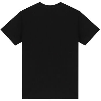 Boys Black & Beige Geo Map Logo T-Shirt