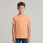 Boys Orange Logo T-Shirt, 1, hi-res