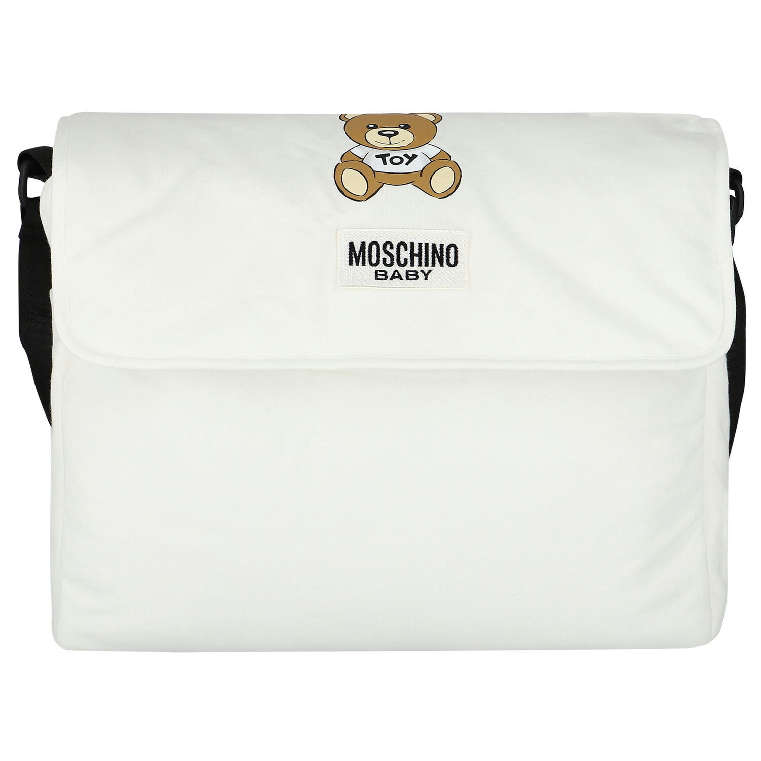 شنطة مواليد بشعار تيدى باللون العاجى للأطفال  , 1, hi-res