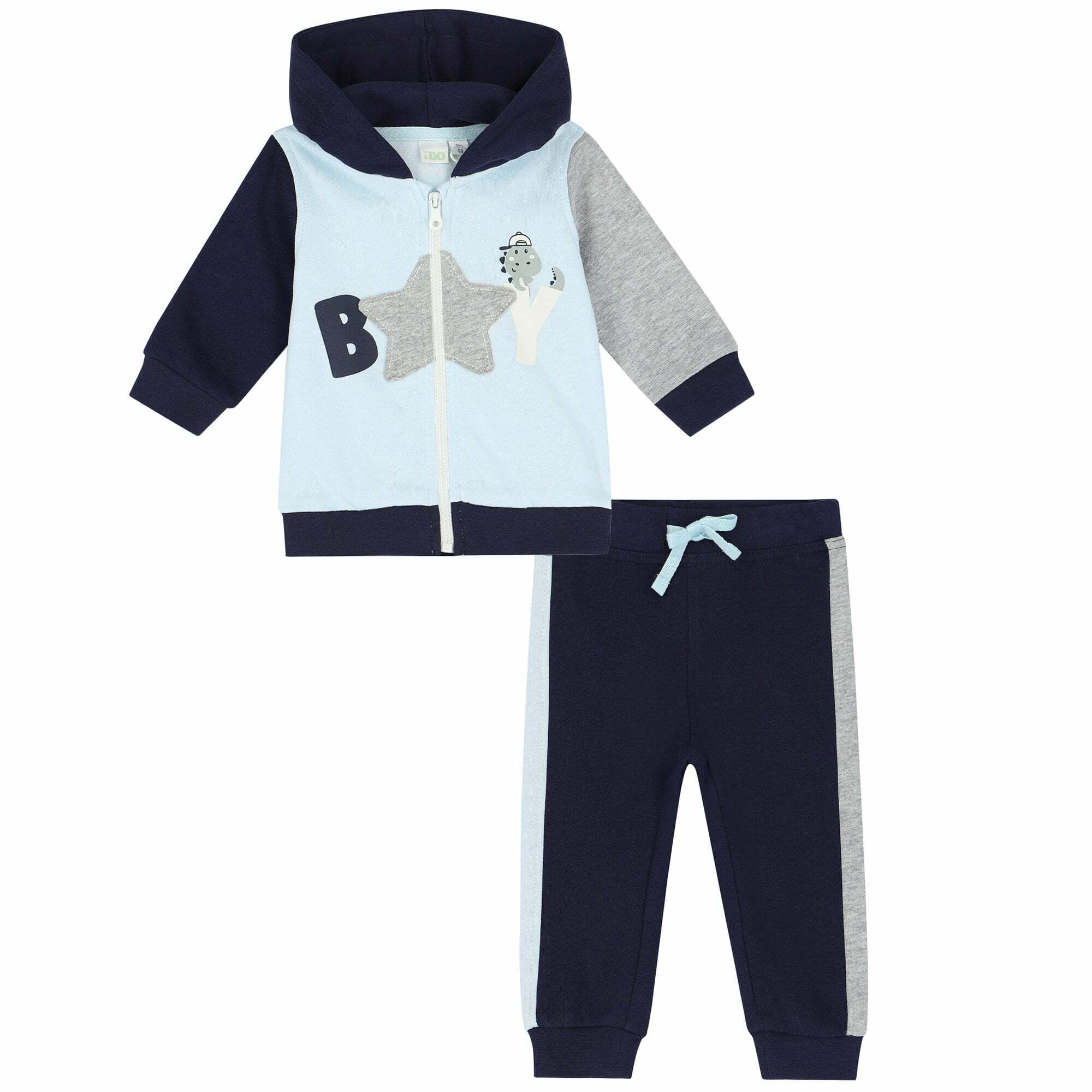 Baby boy grey tracksuit cheap