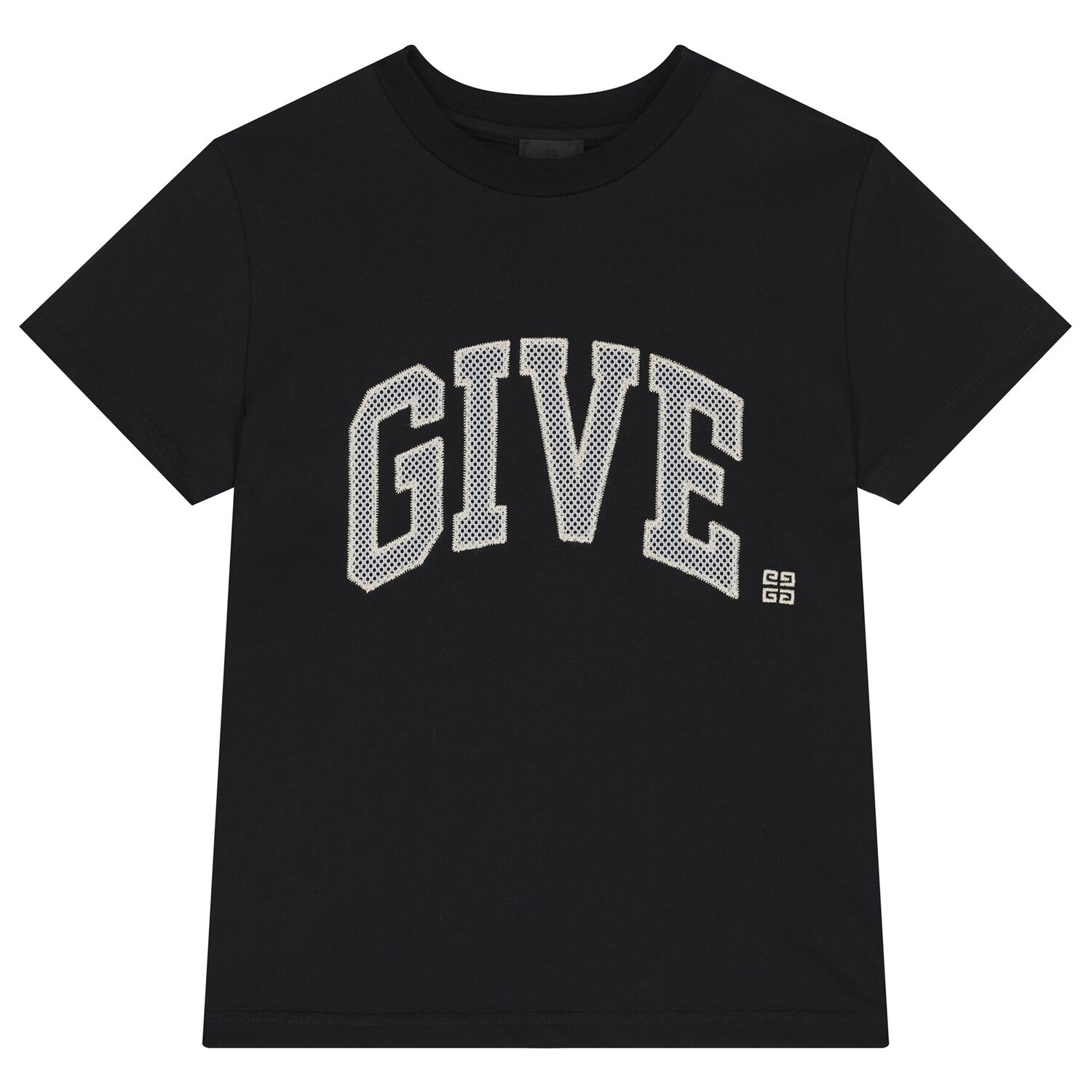 Boys Black Logo T-Shirt, 1, hi-res