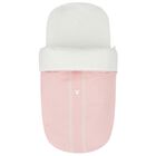 مدس عربة أطفال مزين النجوم باللون البيج والأبيض , 1, hi-res