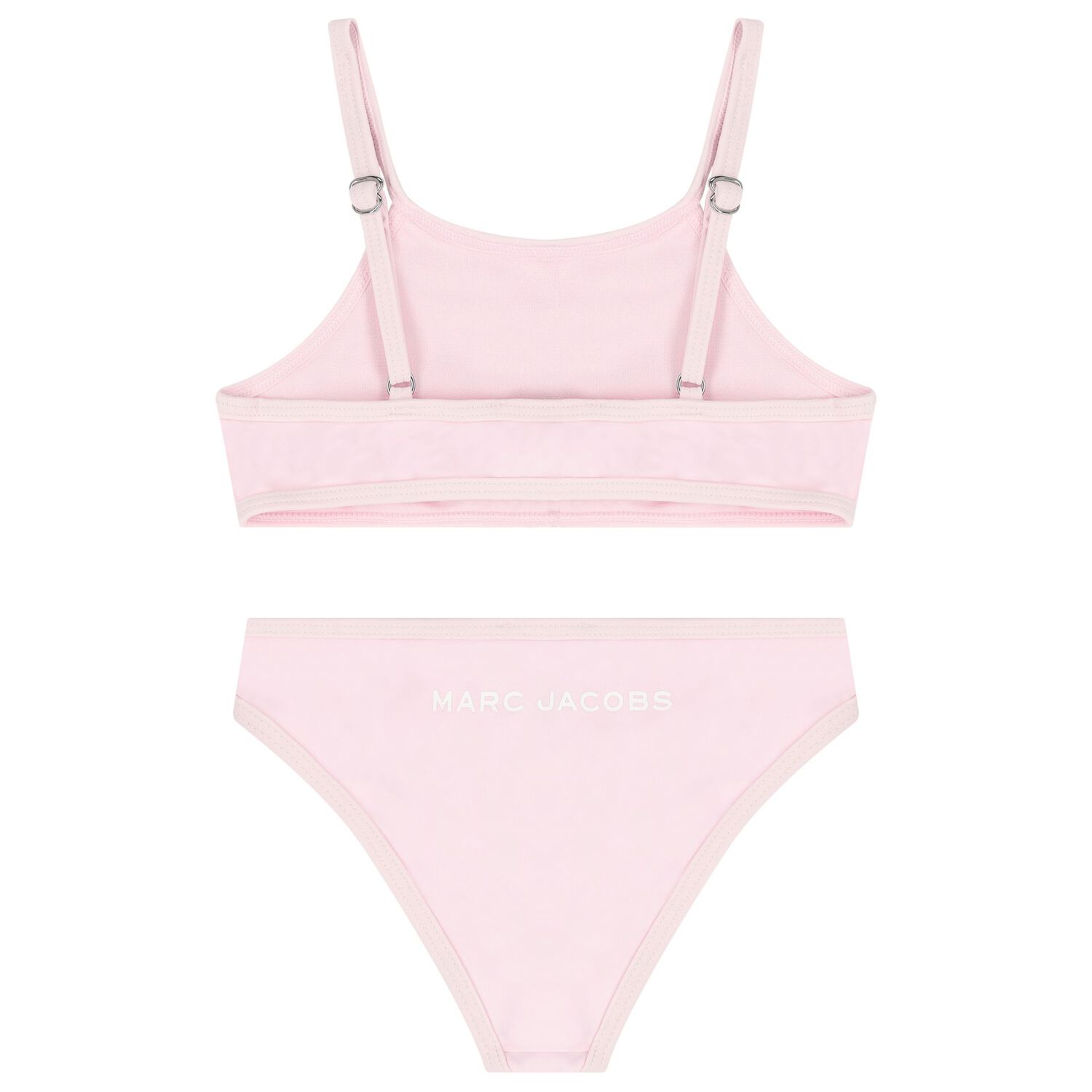 بيكيني باللون الوردى مرصع بأحجار الراين للبنات, 1, hi-res image number null