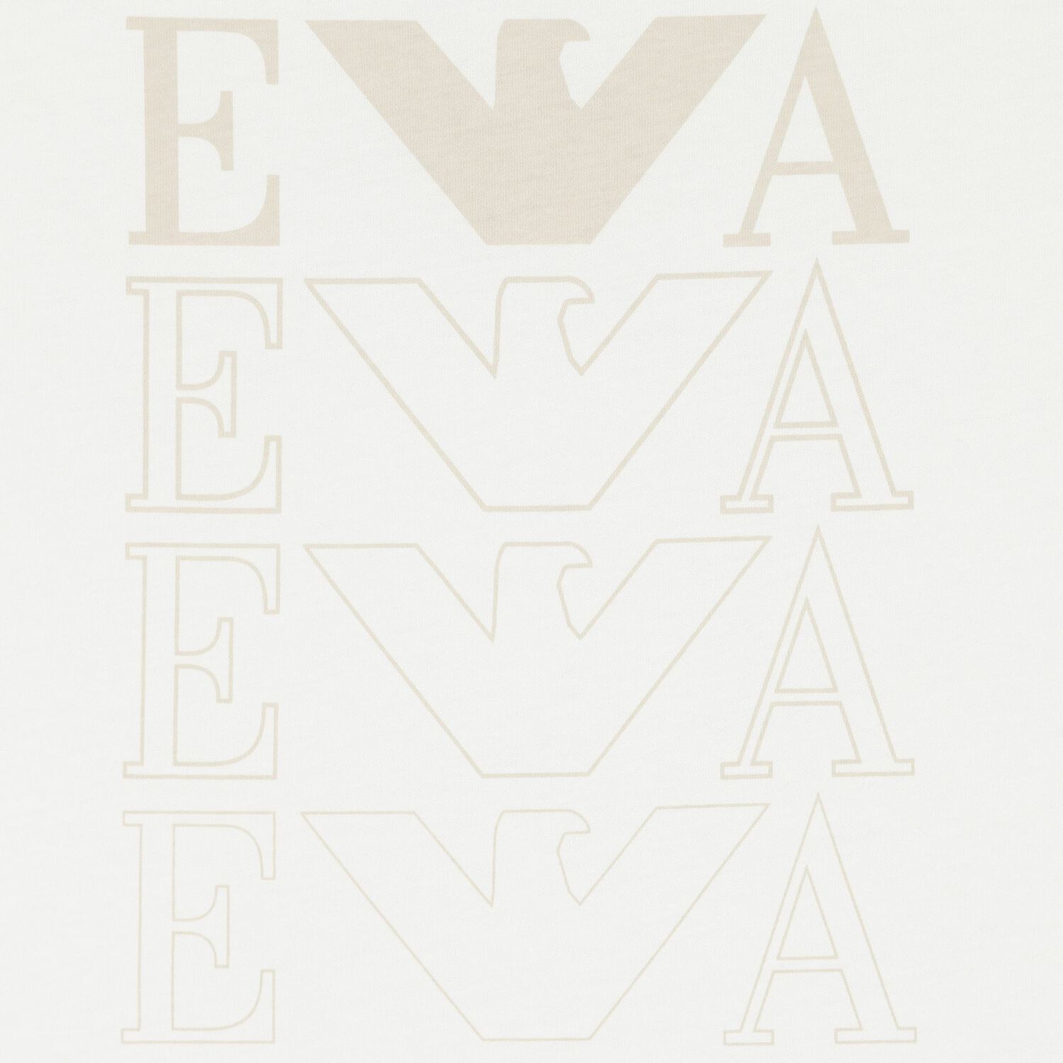 Ivory & Beige Logo Baby Blanket, 1, hi-res