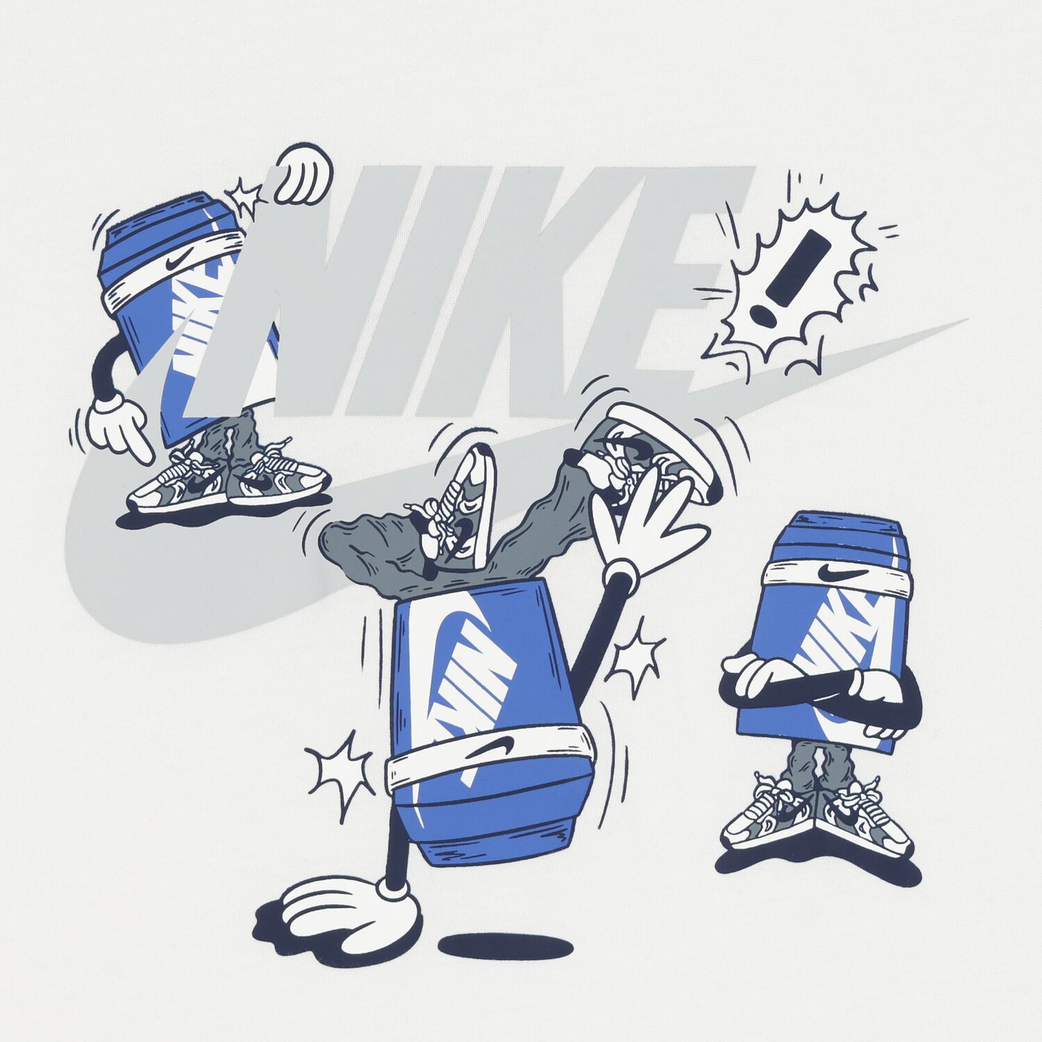 Boys White Logo T-Shirt, 2, hi-res