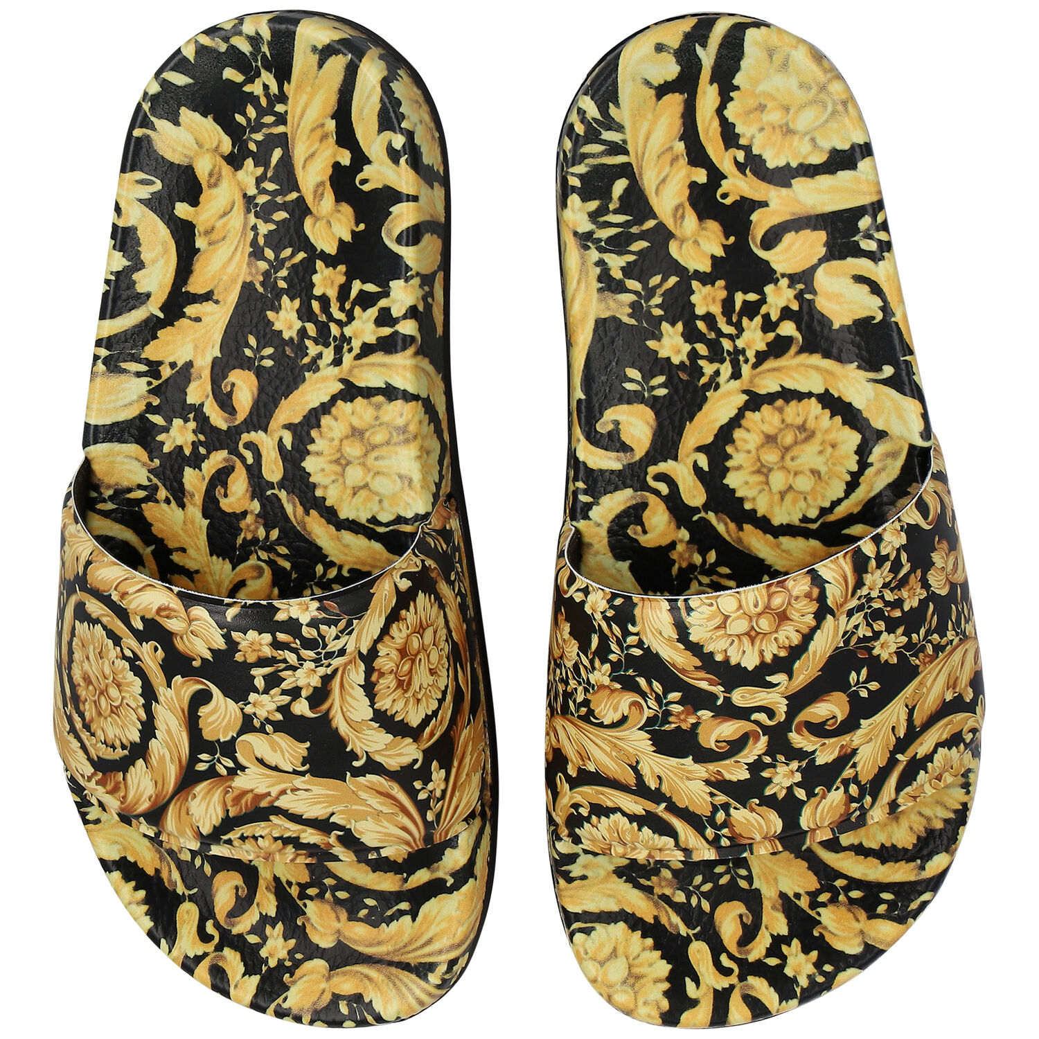 سلايدر باروكو باللون الذهبي والأسود, 1, hi-res