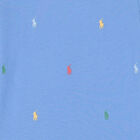 Boys Blue PiquÃ© Logo T-Shirt, 1, hi-res