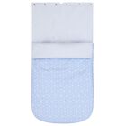 مدس اولاد قابل للعكس بطبعه شكل هندسي باللون الازرق , 2, hi-res