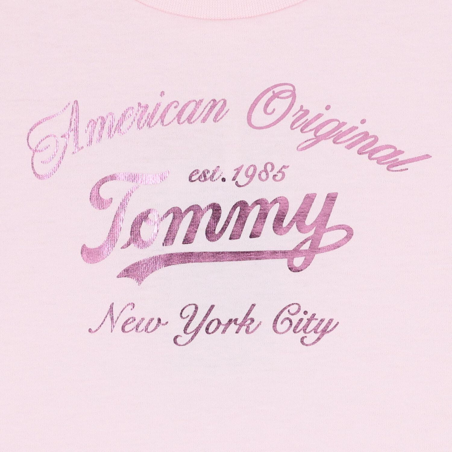 Girls Pink Logo T-Shirt, 2, hi-res image number null