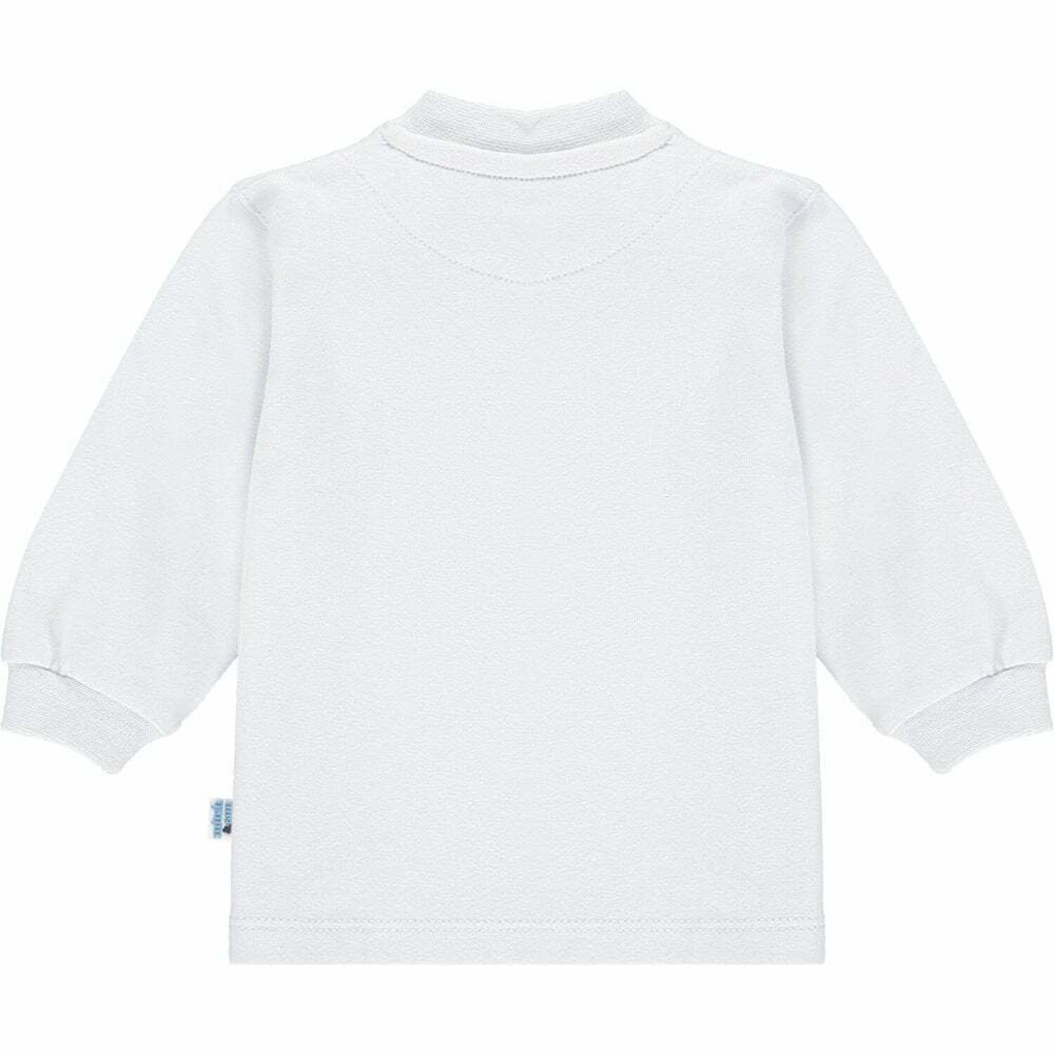 Baby Boys White Long Sleeve Top, 1, hi-res