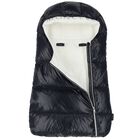 مدس مبطن باللون الأزرق والعاجى , 1, hi-res