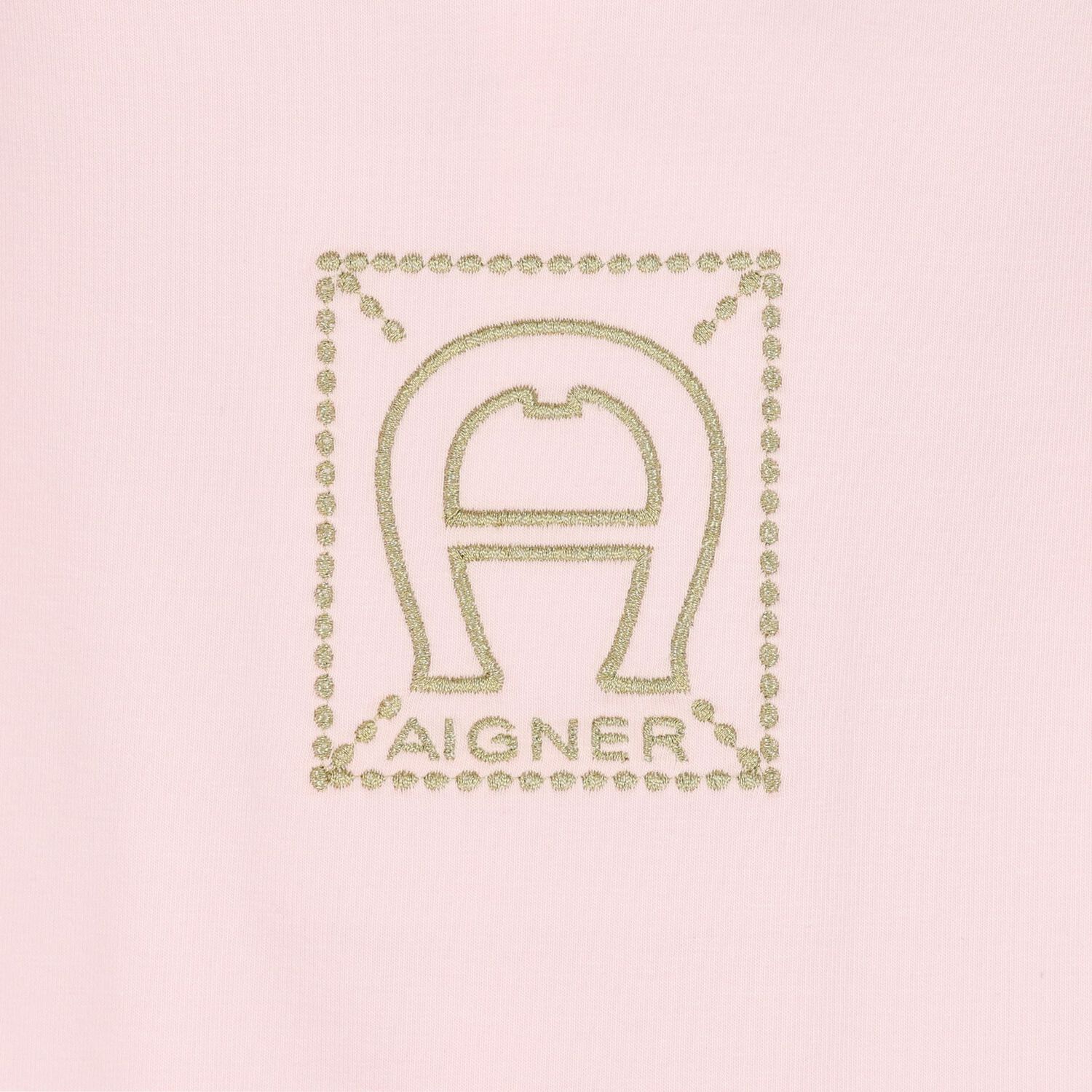 Baby Girls Pink Logo Babygrow Gift Set, 3, hi-res