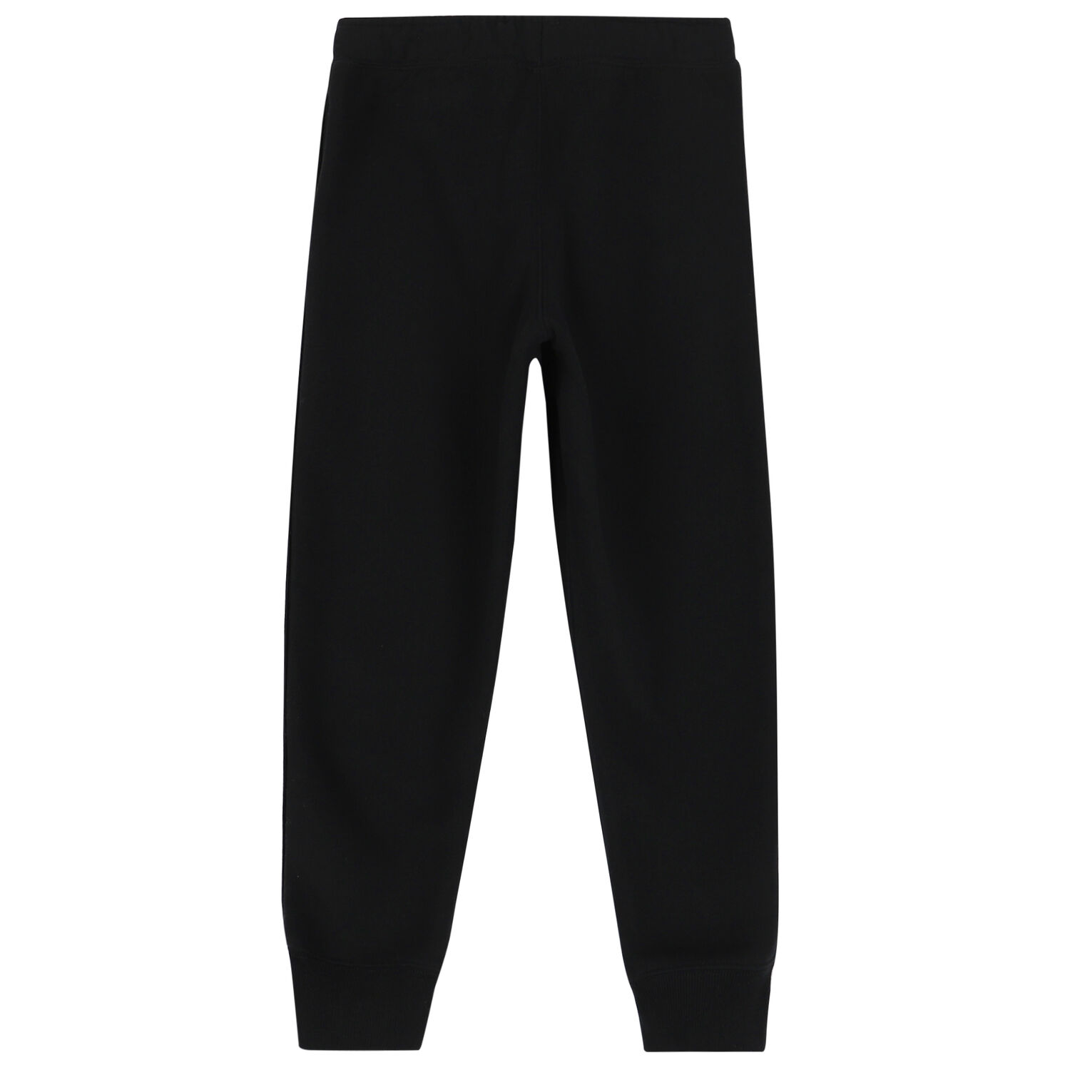 بنطلون رياضي بالشعار باللون الأسود للبنات, 1, hi-res