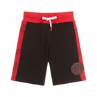 Boys Avengers Black & Red Shorts, 1, hi-res