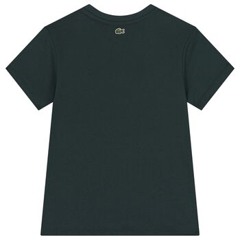 Boys Green Logo T-Shirt