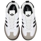 White AdiFom Samba Trainers, 1, hi-res
