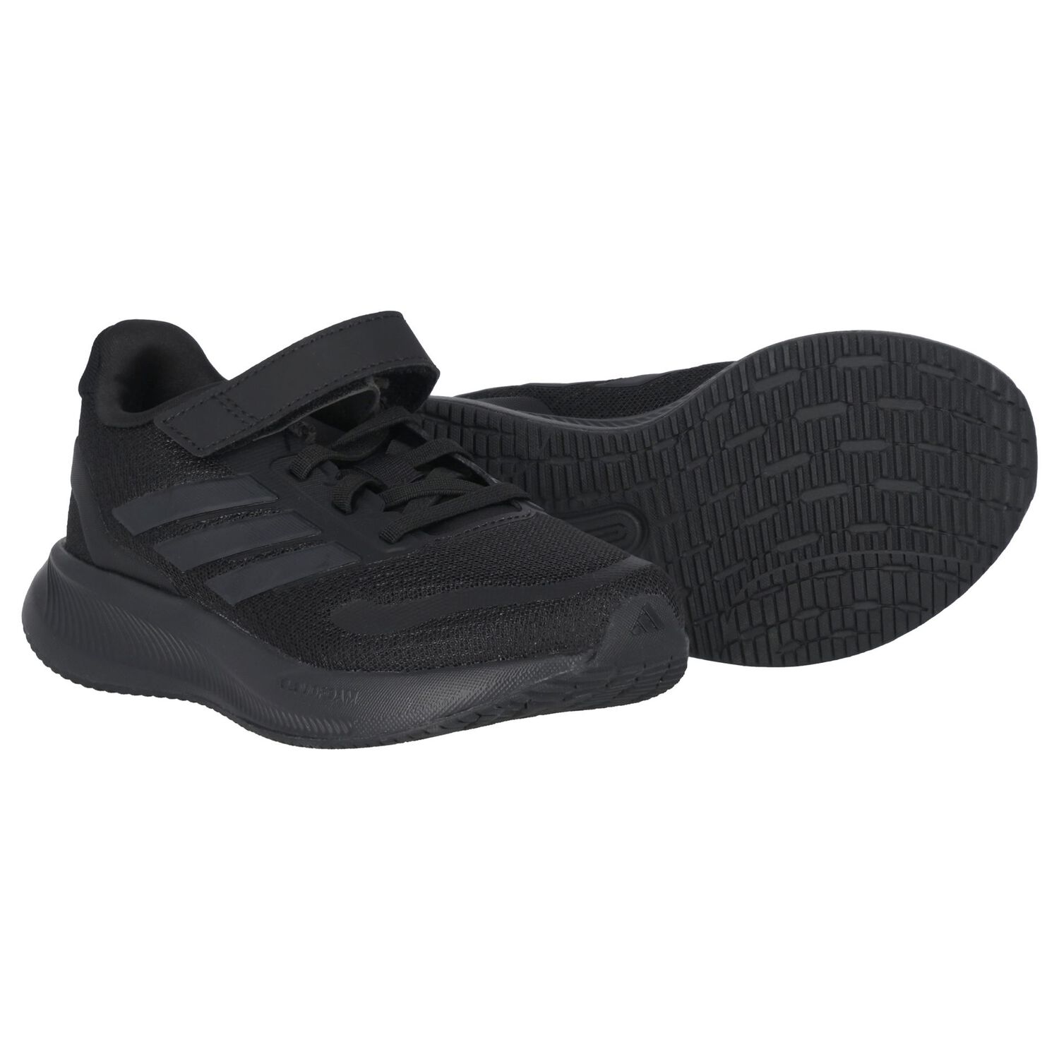 Black Runfalcon Trainers, 1, hi-res