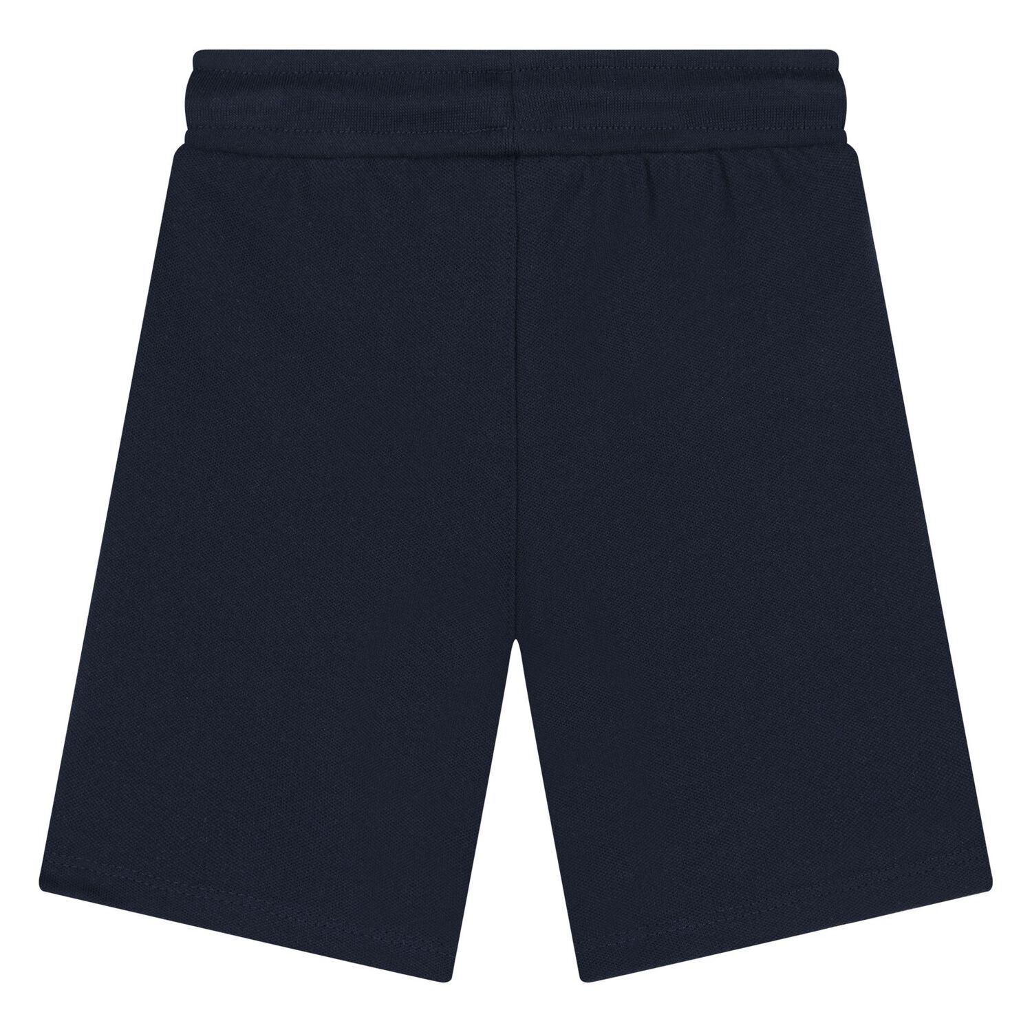 Younger Boys Navy Blue & Green Shorts, 1, hi-res