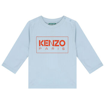 Younger Boys Blue Long Sleeve Top