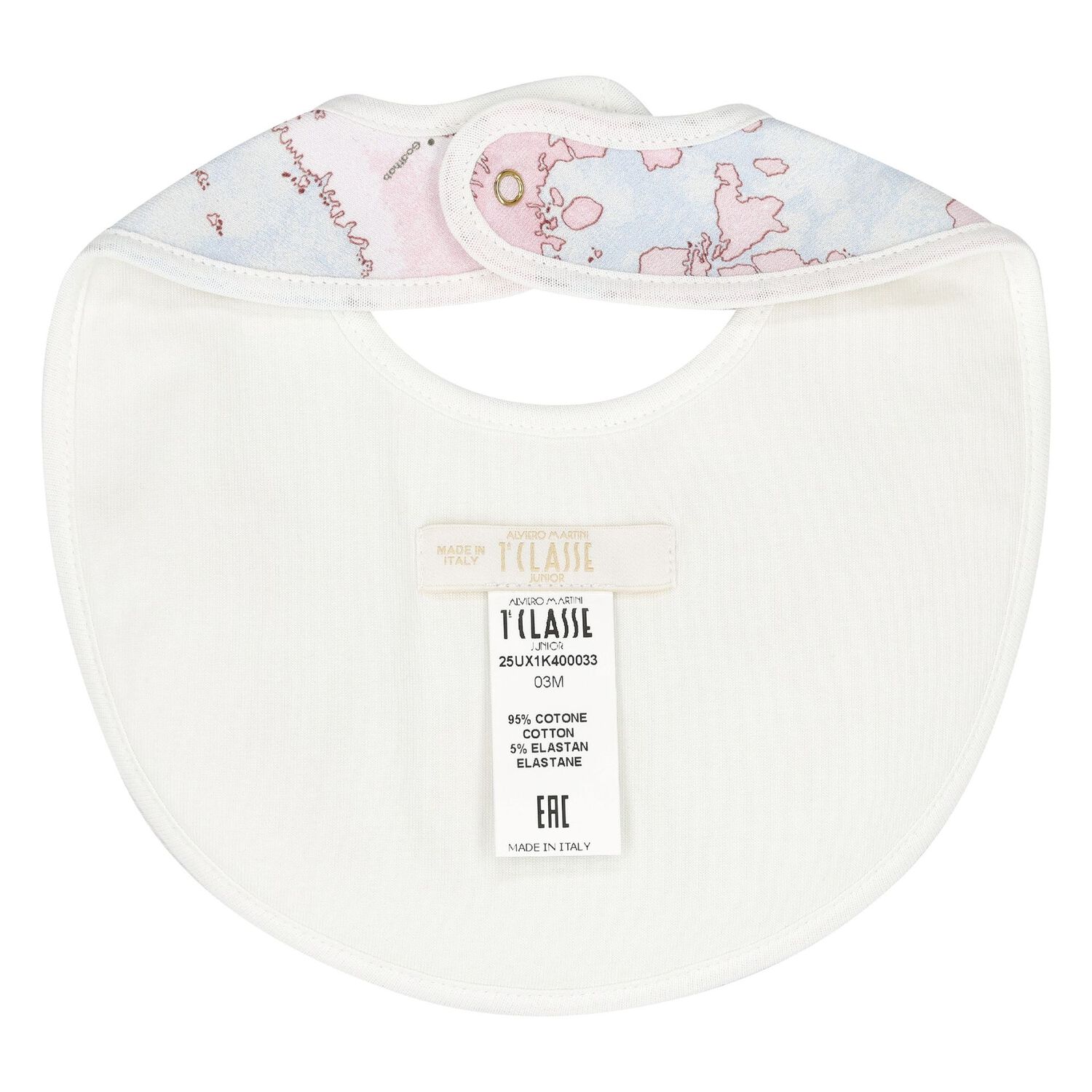 طقم افرول هديا بنات بطبعة الخريطة باللون الوردي والأزرق للأطفال , 2, hi-res