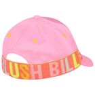 Girls Pink Glitter Cap, 1, hi-res