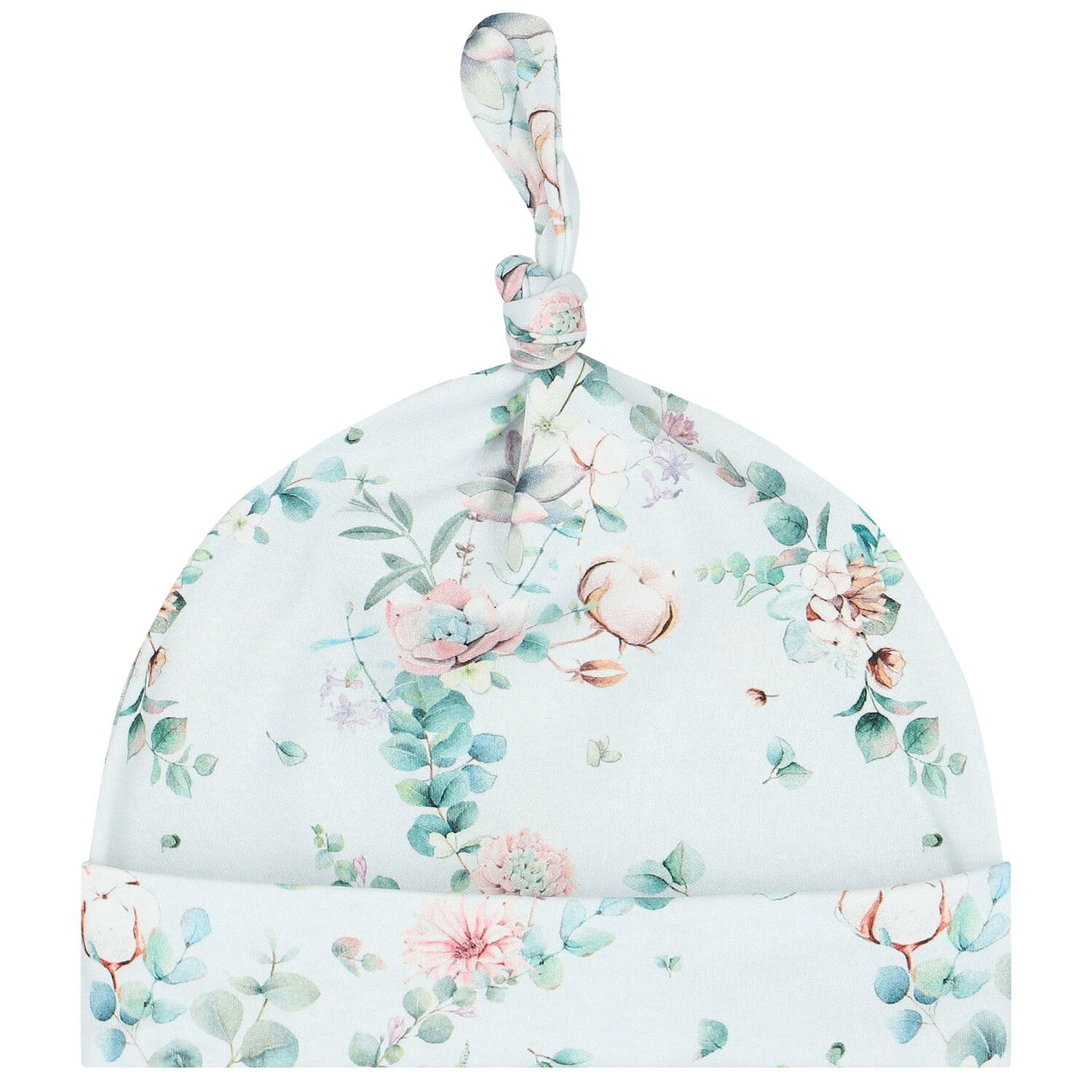 Baby Girls Mint Floral Babygrow Set, 1, hi-res image number null