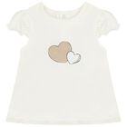 Baby Girls Ivory & Beige Shorts Set ( 2-Pack ), 1, hi-res