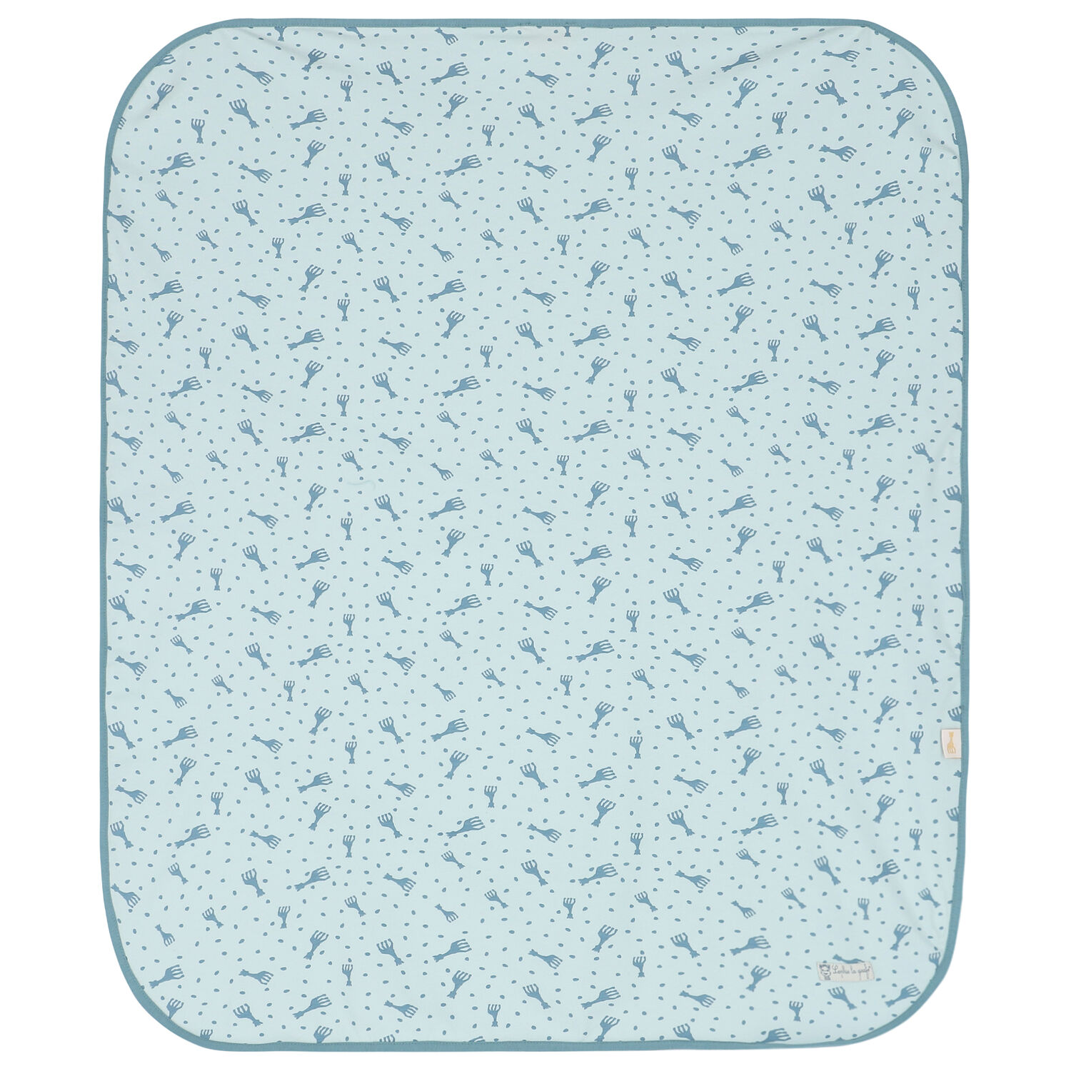 طقم افرول بالشعار باللون الازرق للاولاد, 1, hi-res