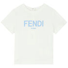 Ivory Logo T-Shirt, 1, hi-res