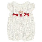 رومبير بنات بطبعة تيدي بالون العاجي (قطعتين), 1, hi-res