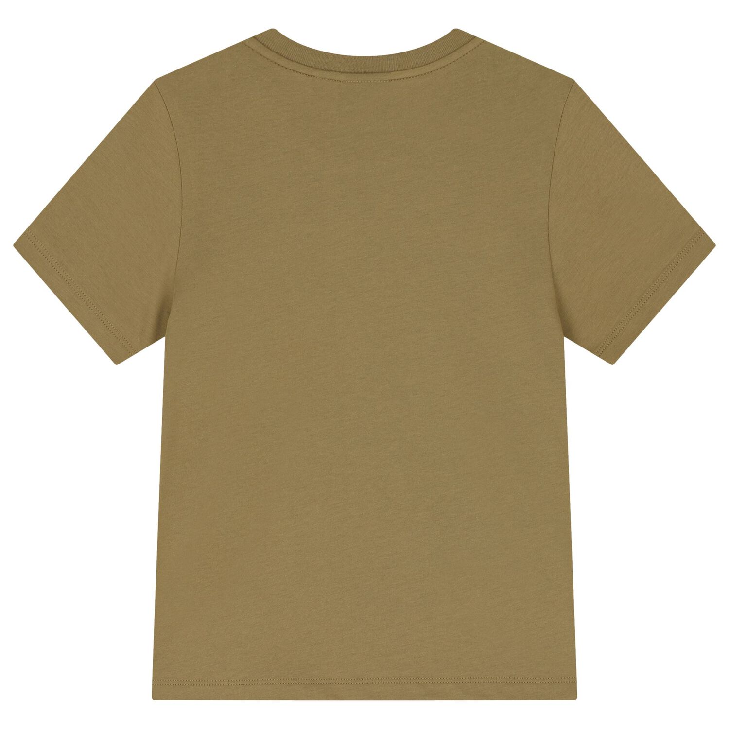 Boys Beige Logo T-Shirt, 14, hi-res