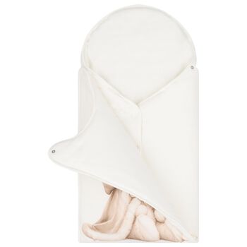 Ivory Teddy Bear Baby Nest