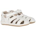 Younger Boys Ivory Sandals, 2, hi-res
