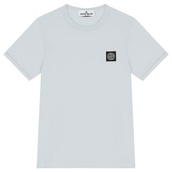 Boys Grey Logo T-Shirt