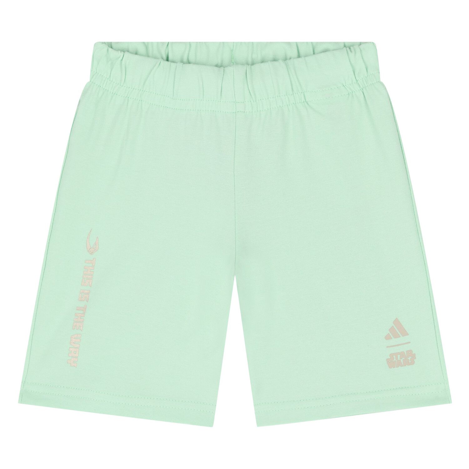 طقم شورت اولاد باللون العاجى والاخضر, 1, hi-res