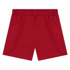 طقم شورت اولاد بشعار مارفل باللون الاحمر والعاجى , 1, hi-res