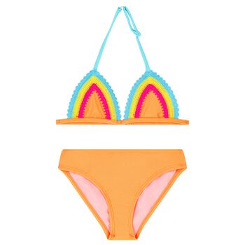 Girls Orange Bikini