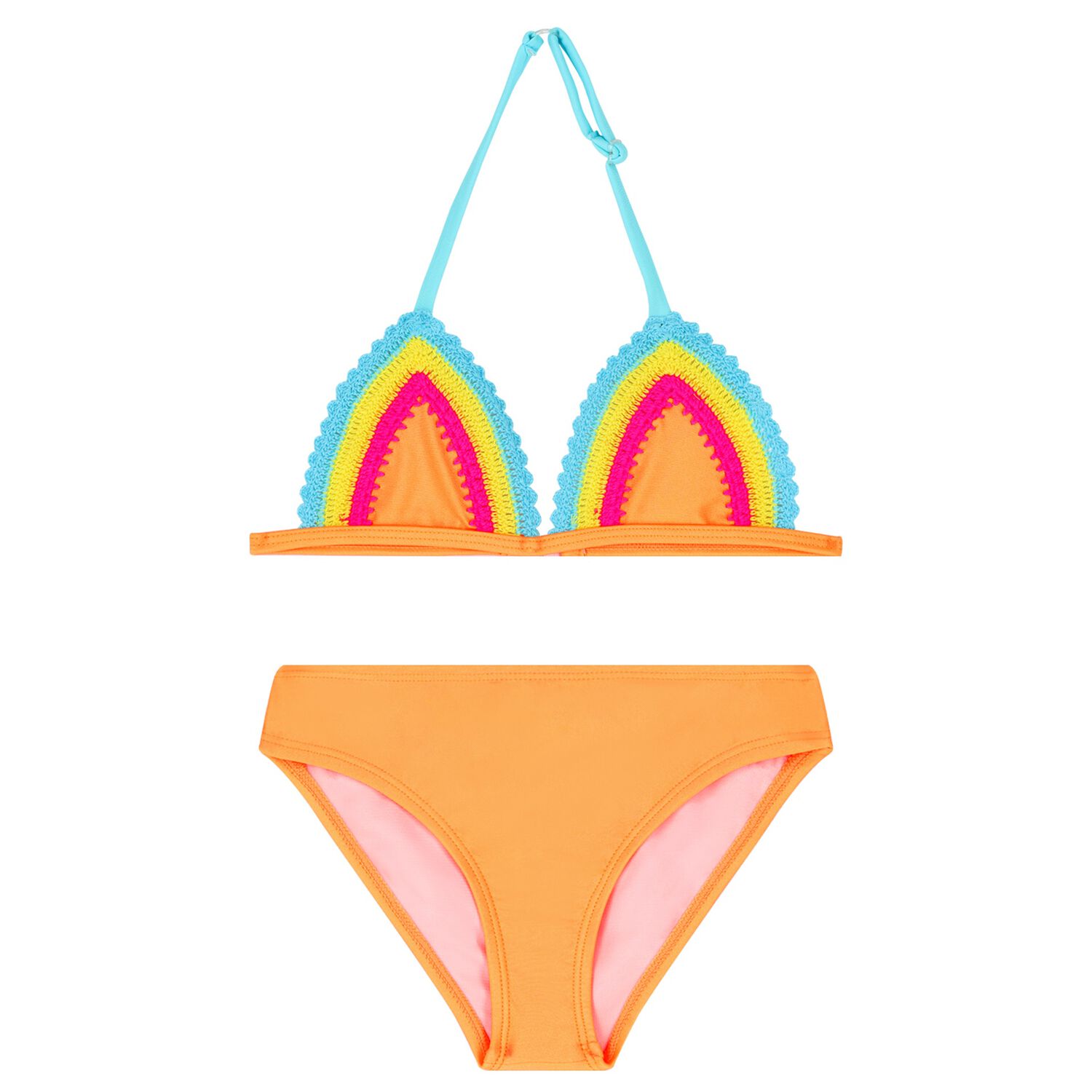Girls Orange Bikini, 1, hi-res image number null