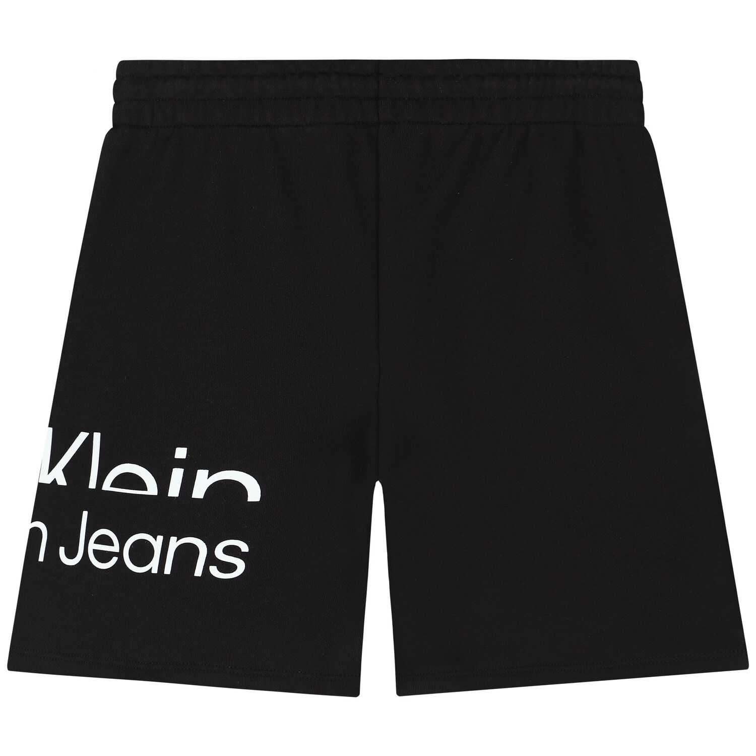 Boys Black Logo Shorts, 1, hi-res