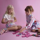 Girls Ivory Logo T-Shirt, 1, hi-res