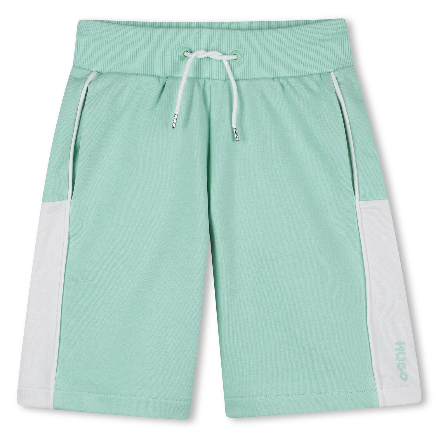 Boys Aqua Logo Shorts, 1, hi-res