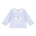 Baby Boys Blue Trousers Set, 1, hi-res