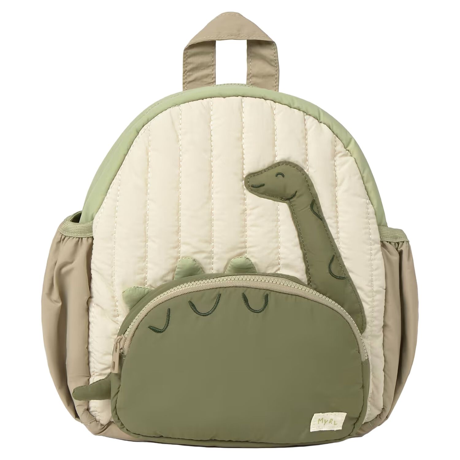 Boys Green Dinosaur Backpack ( 26CM ), 1, hi-res