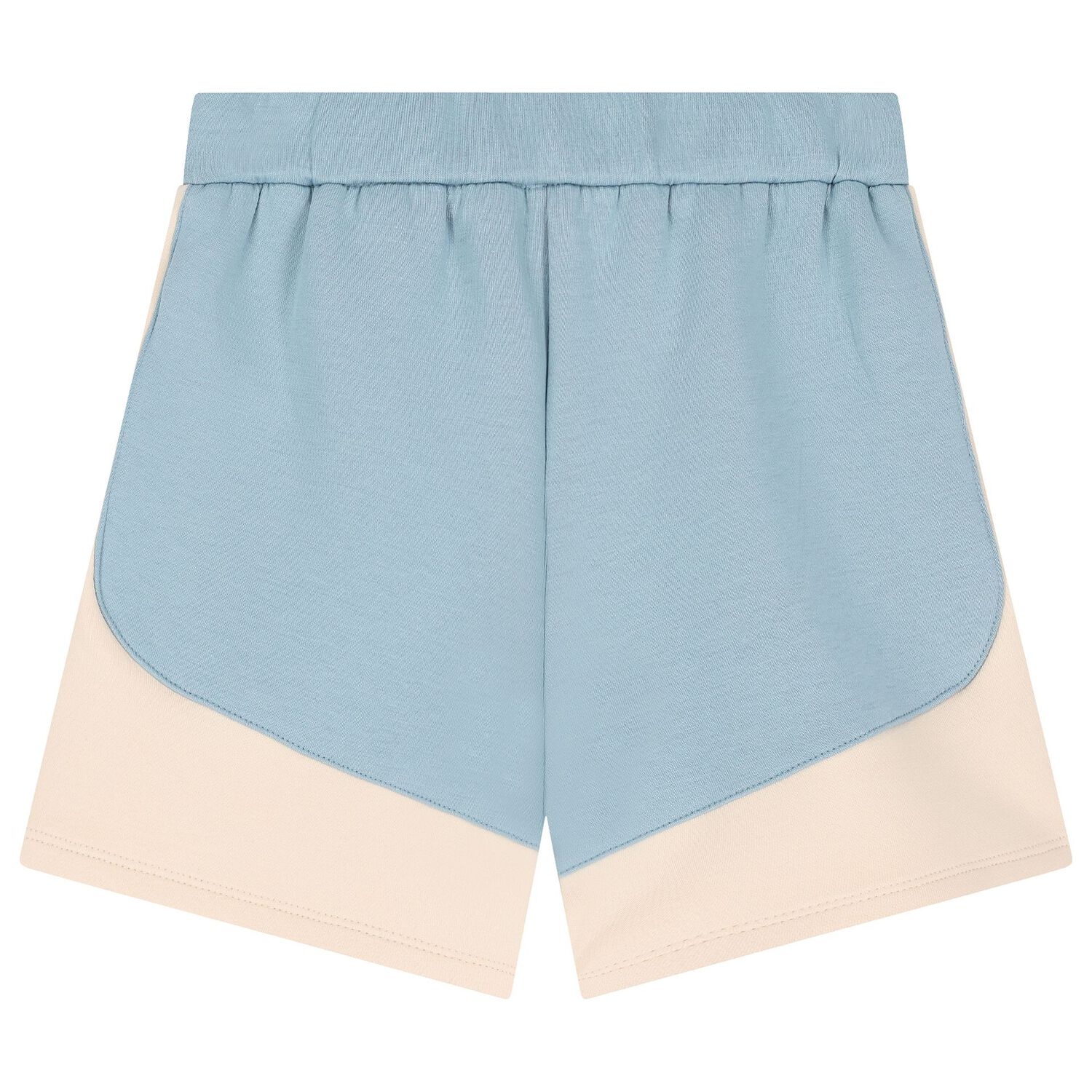 Younger Boys Beige & Blue Shorts, 2, hi-res