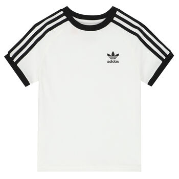 Boys White Logo T-Shirt