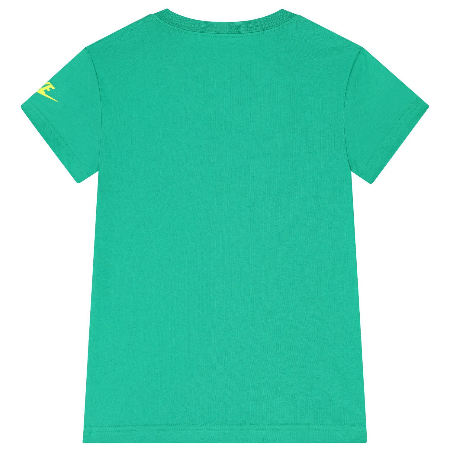 قميص قطني أخضر للأولاد بشعار, 1, hi-res