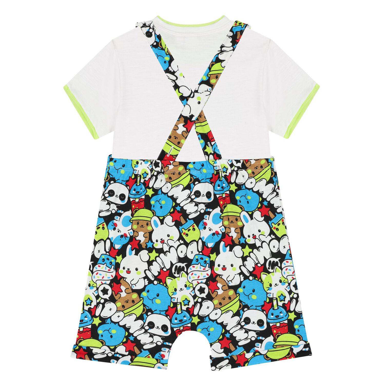 طقم دنغري متعدد الألوان للأولاد , 1, hi-res image number null