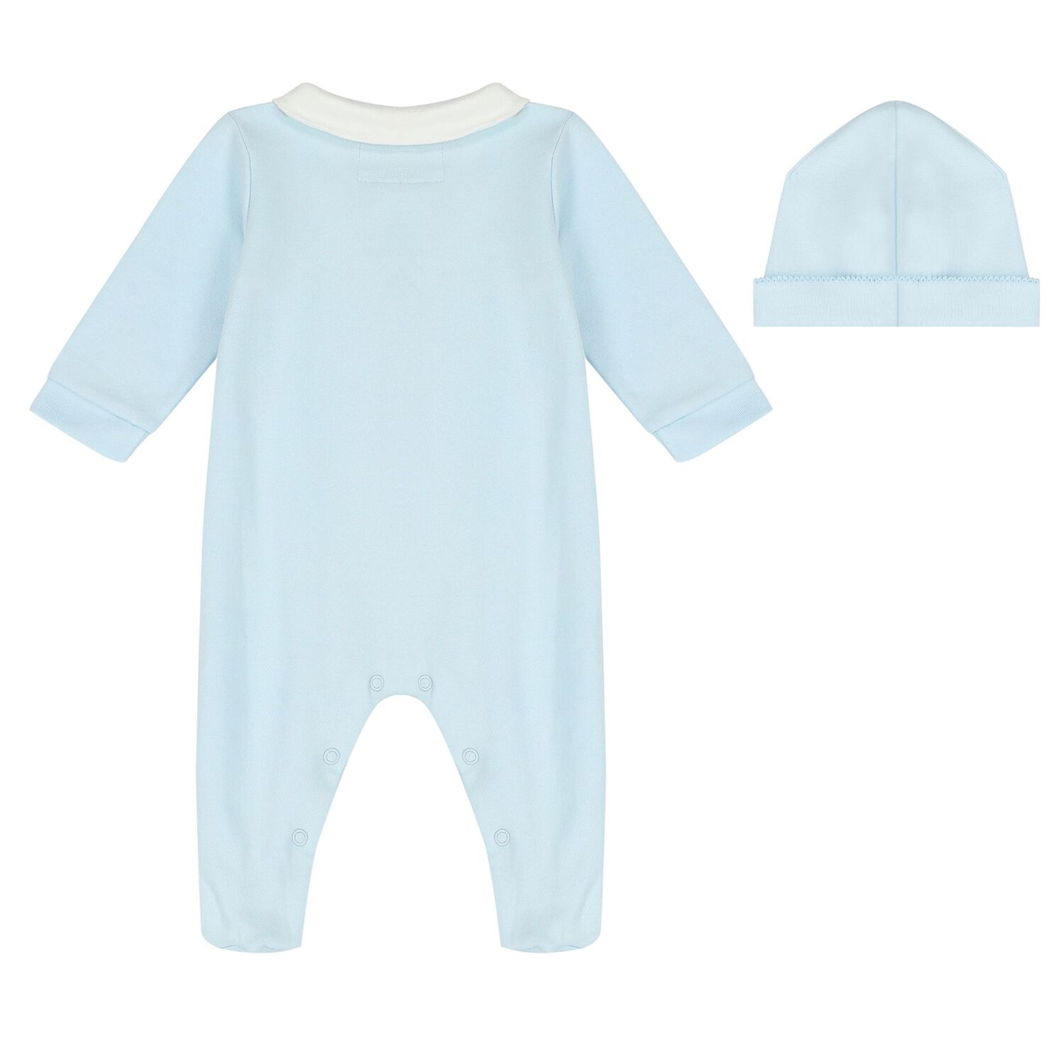 Baby Boys Blue Babygrow Set, 1, hi-res