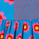 فستان بطبعة الزهور باللون الأزرق, 1, hi-res