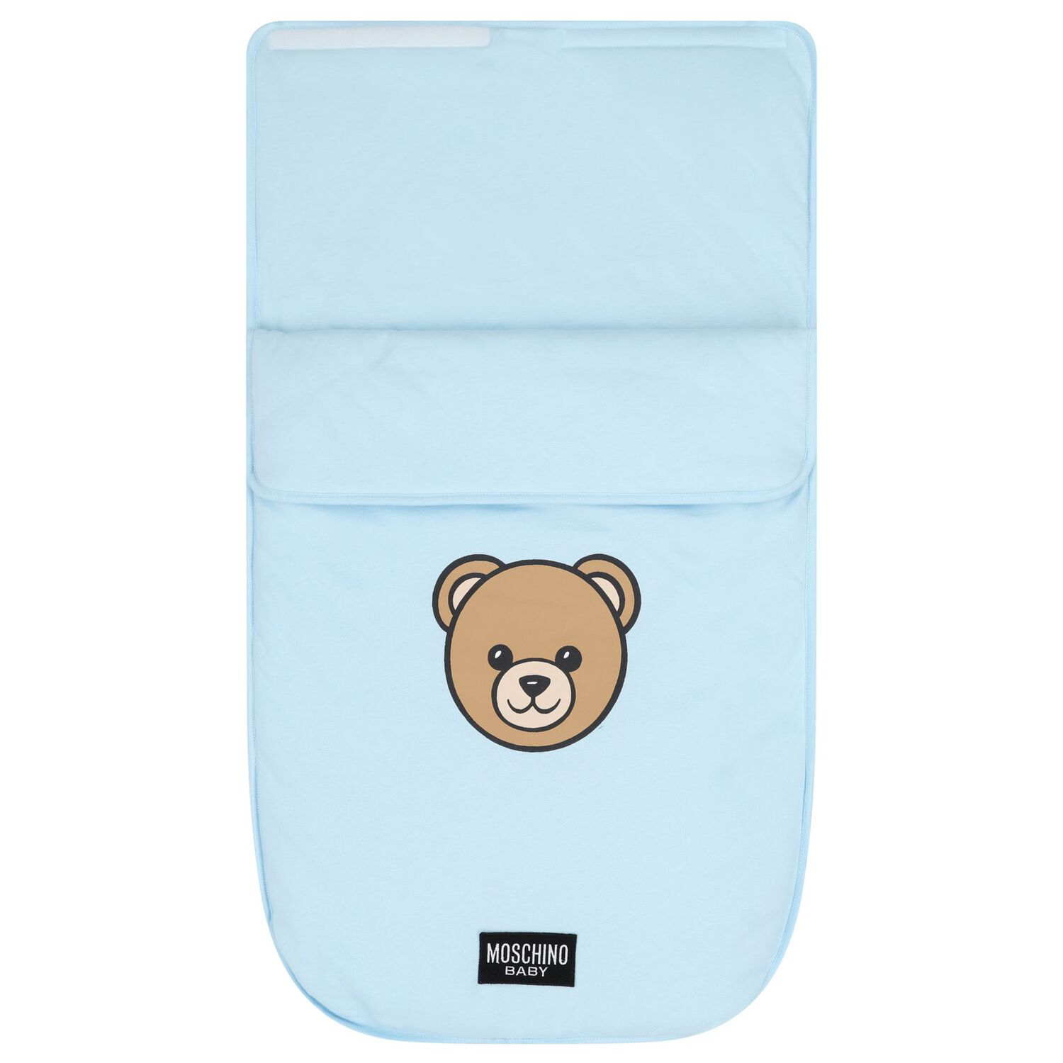 Blue Teddy Bear Logo Baby Nest, 2, hi-res